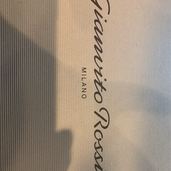 Gianvito Rossi Nappa Silk Silver Heels, size 8, worn a few times - Picture 2 of 9